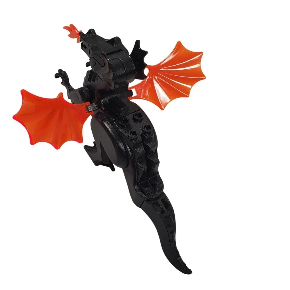 Lego Castle Fright Knights Basil the Bat Lord Minifigure with Black Dragon 6007